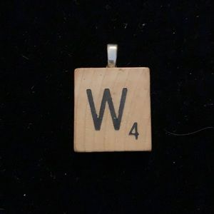 Scrabble Tile “N” Pendant